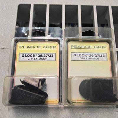 #5312 • (2) Pearce Grip Glock 26/27/33 Grip Extensions
