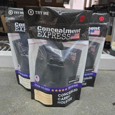 #5570 • (5) New! Concealment Express Glock Holsters
