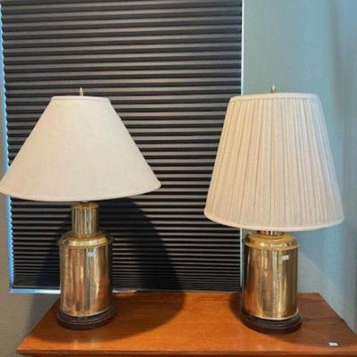 Frederick Cooper Canister Lamps