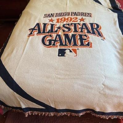 San Diego Padres Vintage Blanket