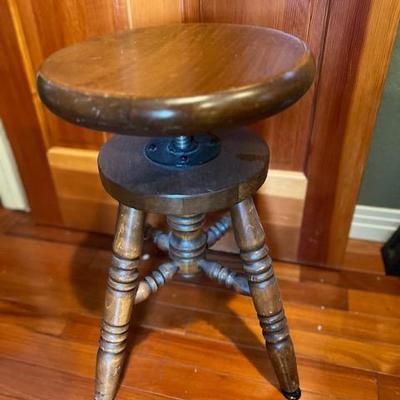 Antique wooden stool