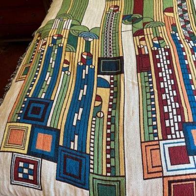 Frank Lloyd Wright Vintage Blanket