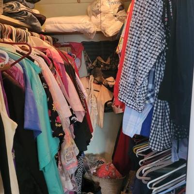 Tons of clothes!