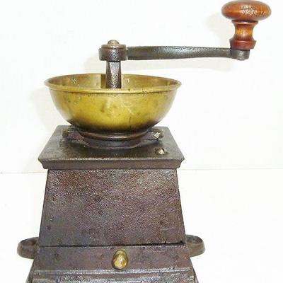 hard to find antique iron grinder