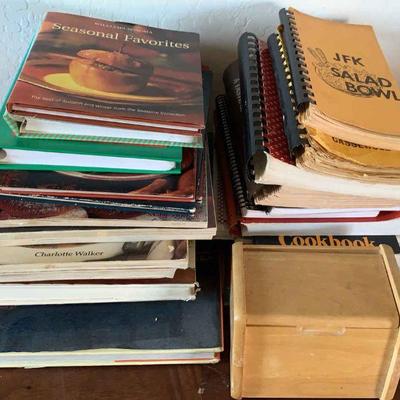 Vintage cookbooks