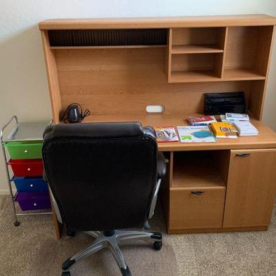 Desk and chair