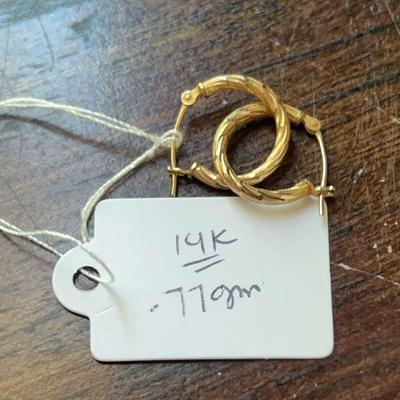 14k gold earrings
