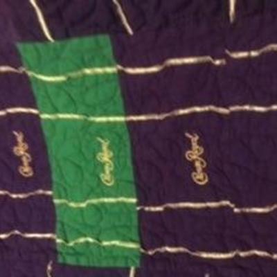 2nd Handmade Crown Royal fund raiser quilt
