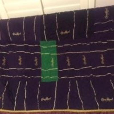 2nd Handmade Crown Royal fund raiser quilt