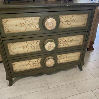 painted dresser
