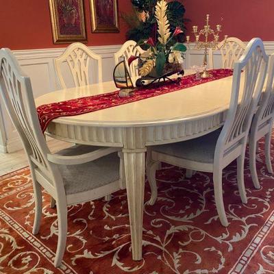 Stanley Dining Table and 6 Chairs