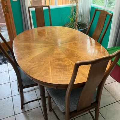 Henredon MCM Walnut Dining Set
