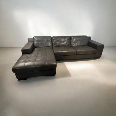 Leather Sectional