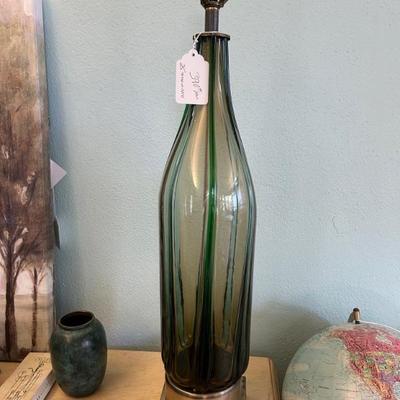 1960’s • Fabuloso • Murano • Blown Glass• Lamps • 25” to top of bases • $390 pair 
