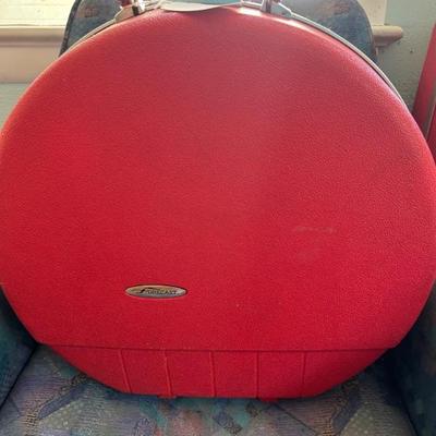 Retro • Red • Hard Side • Hat • Case • by Forecast • $75