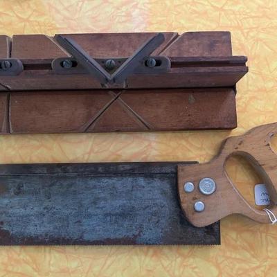 Antique • Miter Jig & Saw • $57