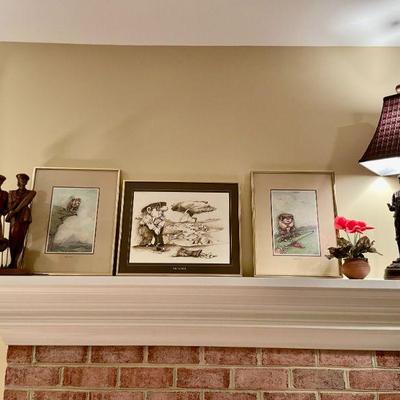 Golf-themed prints by Gary Patterson