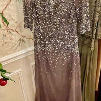 Adrianna Pappel beaded gown, size 10