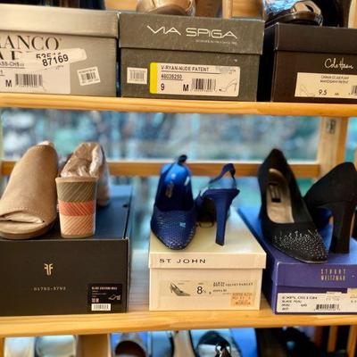 The boxes are for the shoes shown