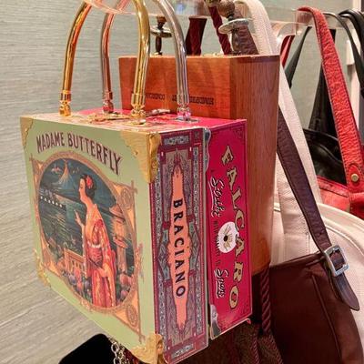 Cigar box handbags