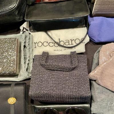 Roccobarocco Italian leather handbag 