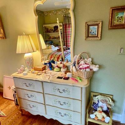 Broyhill French Provincial dresser and mirror