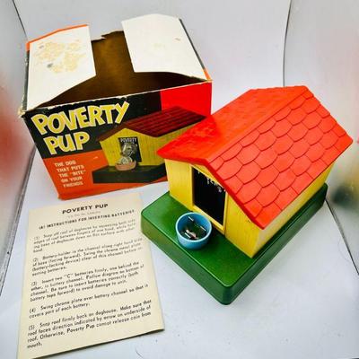1966 Poverty Pup Coin Bank

