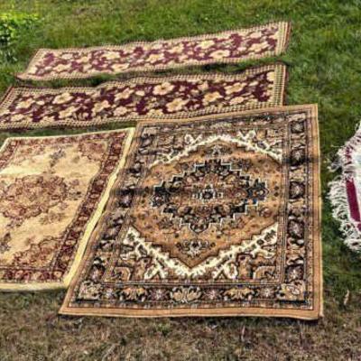(6) Various Size And Design Rugs
