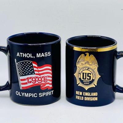 (2) Mugs ft. Athol Massachusetts & US Special Agent Drug Enforcement Administration

