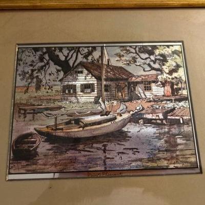 Foil etched art 
“Point Pleasant”