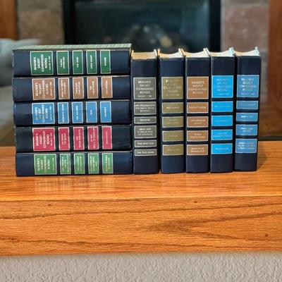 Colorfull readers digest hardback books