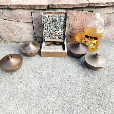 Tiki Supplies and Fountain