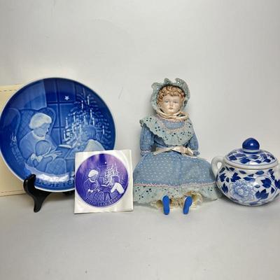 Antique doll and more