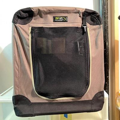 Durable Port A Crate Pet Carrier- Foldable, Ventilated, Multiple Pockets, Great for Travel & Outdoor Use