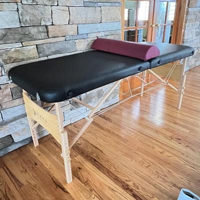 Massage table
