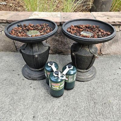 Portable Outdoor fireplaces - Uses Propane