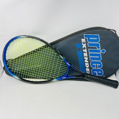 Prince Graphite Extender Tennis Racket with Case - Blue/Black, Oversize, Classic Flex