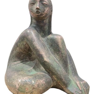 CHUCK DODSON Signed Female Nude Sculpture