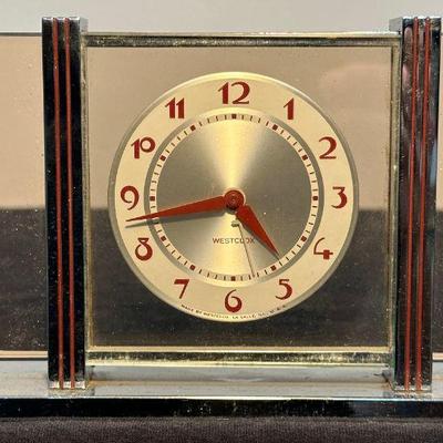 Art Deco WESTCLOX Clock Streamline