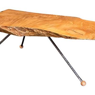 CARL AUBOCK Style Side Table