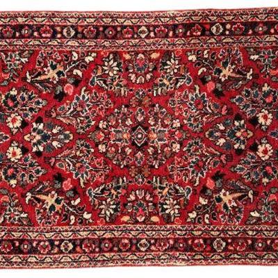 Antique Sarouk Rug