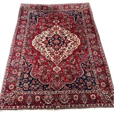 Room Size Persian Kashan Rug
