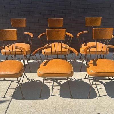 RICHARD MCCARTHY for SELRITE Dining Chairs Set of 6