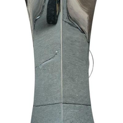 Chrome Mirrored Plinth signed MEGARON