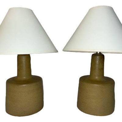 JANE & GORDON MARTZ Table Lamps, Pair