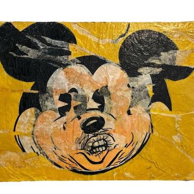 Pop Art Mickey Mouse Collage