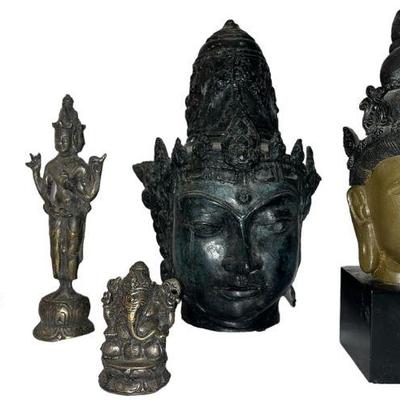 Collection Buddhist Religious Sculptures