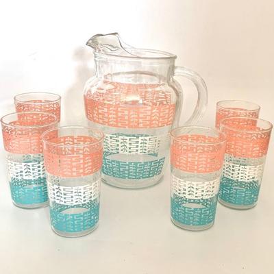 Anchor Hocking 7 pc. refreshment set 
