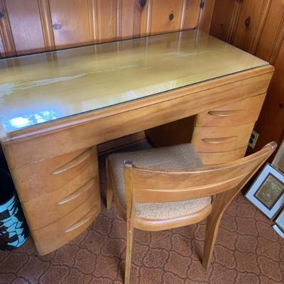 Heywood-Wakefield desk, top needs refinishing