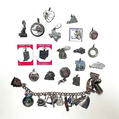 Sterling charms